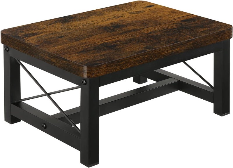 YINMIT Wooden Step Stool for Adults, Heavy Duty Step Stool for High Bed with Non-Slip Feet, Using for Bedroom, Living Room, Bathroom and Kitchen, Hold Up to 500 LBS - Image 1